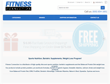 Tablet Screenshot of fitness-connection.com